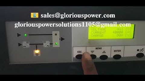 Refurbished 60 Kva Online UPS Make Emerson Model 7400M Series