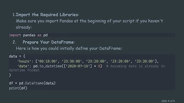 How to Create a Datetime Column from Timestamp and String Columns Using Pandas