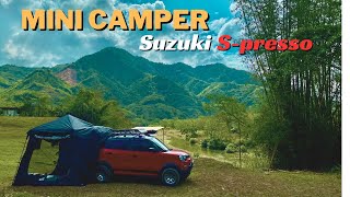 CAMP KAWAYAN TANAY RIZAL | SUZUKI #budgetcars #suzuki #suzukispresso #carcamping