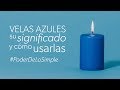 🕯💙 VELA AZUL: Significado y Usos