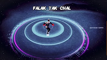 Falak Tak Chal Sath Mere ❤️ || Free Fire New Trend #xml #alightmotion