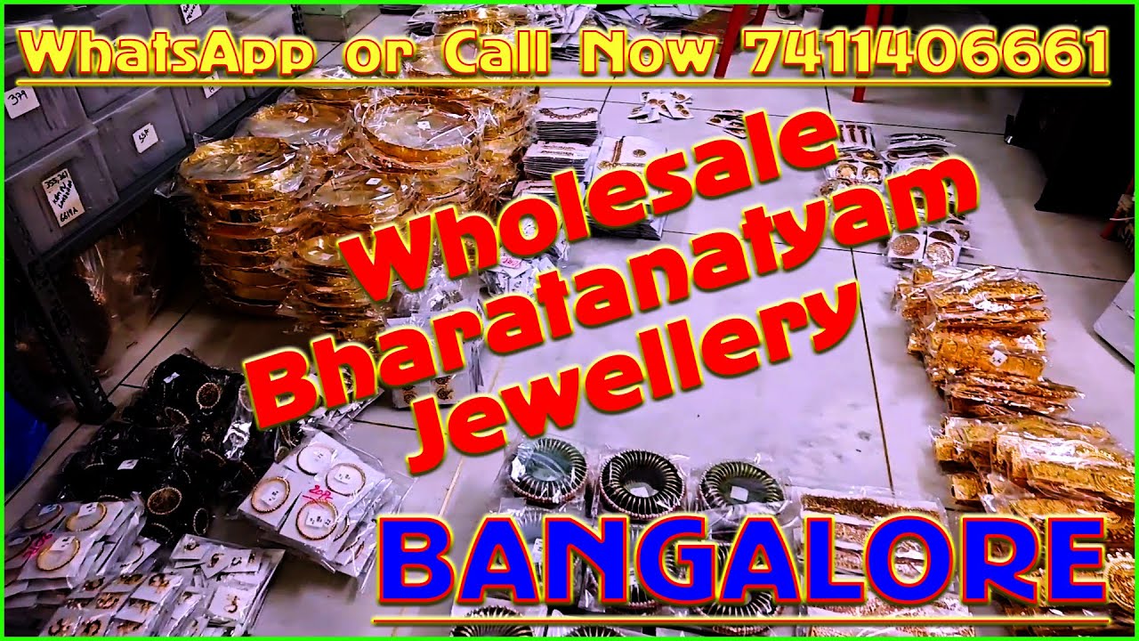 Shop Stunning Bharatanatyam Jewellery at Wholesale Prices in Bangalore!