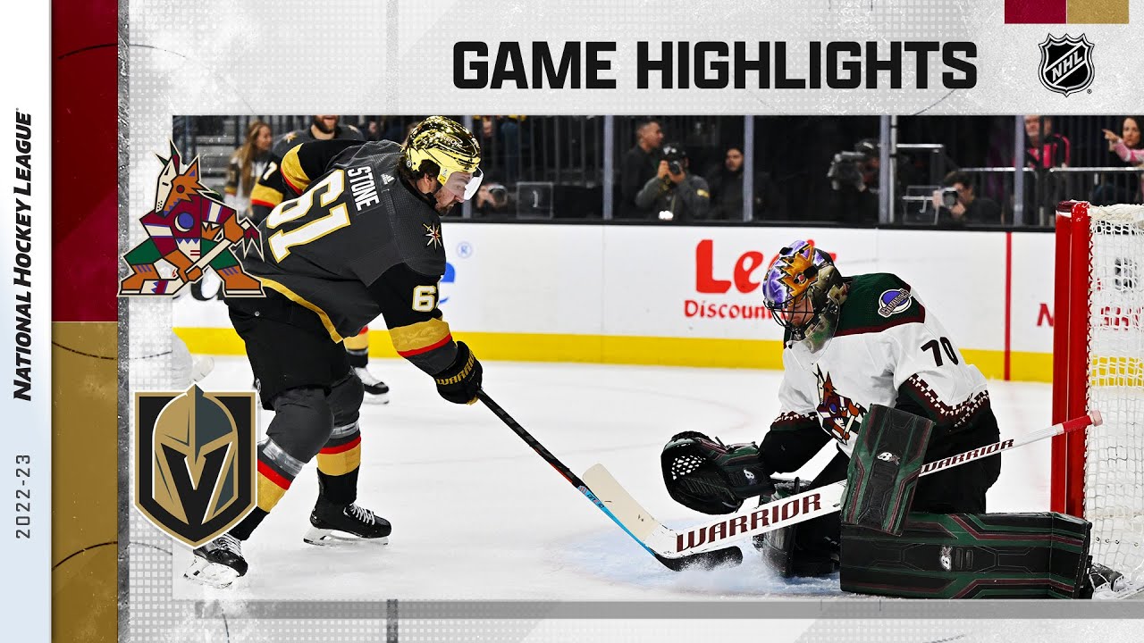 Event Feedback: Vegas Golden Knights - NHL vs Arizona Coyotes