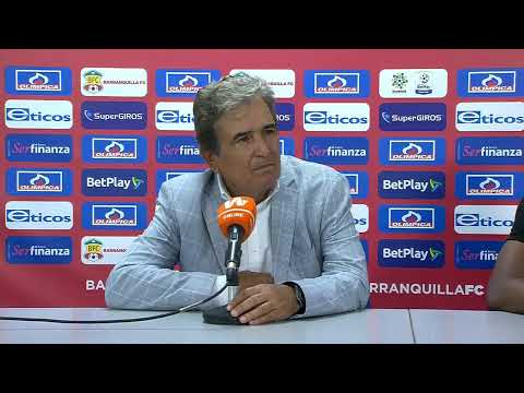 Rueda de prensa de Cali tras su partido ante Barranquilla