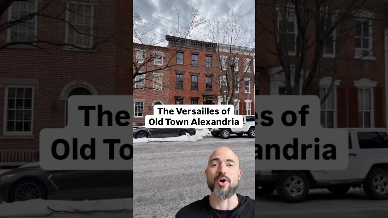 Versailles Inspired Townhouse In Old Town Alexandria! #alexandriava #oldtownalexandria #versailles