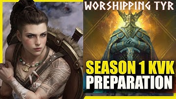 S1 KVK Preparation || Viking Rise Season 1 Kingdom vs Kingdom (KVK S1)