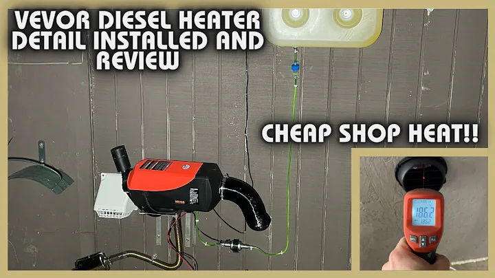 VEVOR DIESEL SHOP HEATER DETAILED INSTALL & REVIEW
