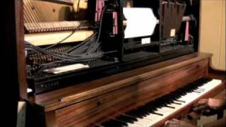 Video thumbnail of ""The old piano roll blues"  on player piano"