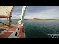 Velero Alma Mía en Caleta Hornos, Patagonia