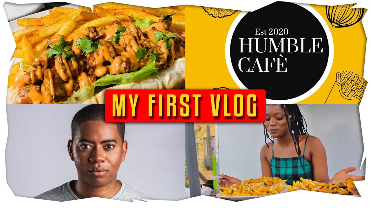 FIRST VLOG + HUMBLE CAFE MUKBANG + A CHAT WITH LINDAH MAJOLA || SOUTH AFRICAN YOUTUBER