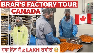 Inside Brar's factory in Canada | How they make Indian sweets in Canada