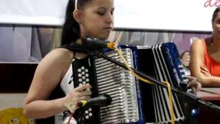 MELIDA GALVIS EJECUTA MAGISTRALMENTE EL ACORDEON VALLENATO chords