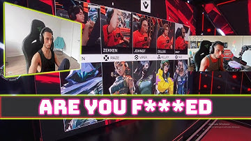 FNS Reacts to SEN TenZ AIMLOCKING CLUTCH ON MATCH POINT Against LEV | SEN VS LEV | Valorant