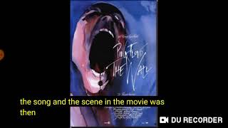 PINK FLOYD The Wall (Audio Roger Waters and Gerald Scarfe talking about the Wall Movie Scene)