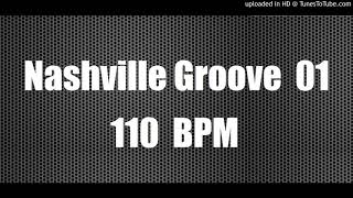 Nashville Groove 110 BPM - Drum Backing Track - Country 01