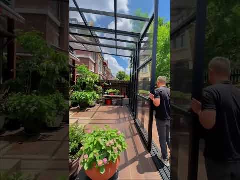 This sunroom is