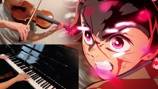 Video thumbnail of "Kimetsu No Yaiba: Demon Slayer Ep 19 ED (3 Violins & Piano Cover) | Memoranda Music"