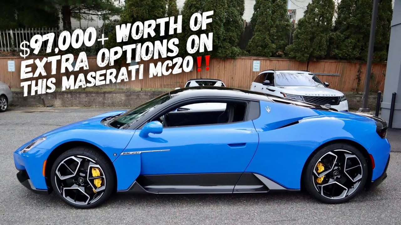 This 2022 Maserati MC20 Has OVER $97,000 Worth Of Extra Options