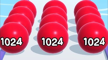 Ball Run 2048 💸🎱🏀 MAX LEVELS!! All Levels Gameplay Walkthrough Android, iOS NEW UPDATE