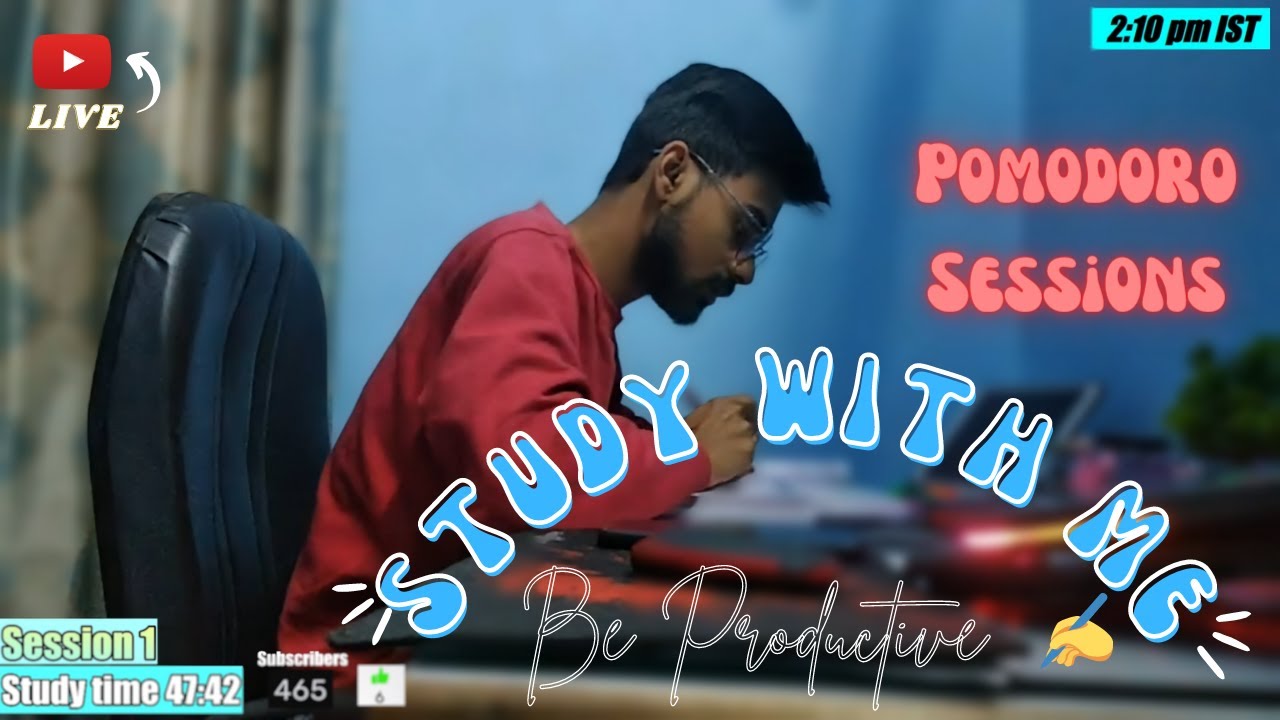 Examination Stream 📜 Study With Me ️ | 🔴 Live Stream | Exam Preparation | Commerce With ...