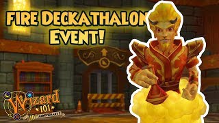 Details Wizard101: Beating the Fire Deckathalon - ALL STAGES! Guide