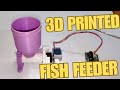 DIY 3D Printed Automatic Fish Feeder | 28BYJ-48 Stepper + NodeMCU Build &amp; Assembly