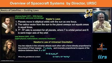 Overview of Spacecraft Systems by Director, URSC