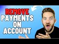 How To Remove Payments On Account From Your Self Assessment in 5 MINUTES!