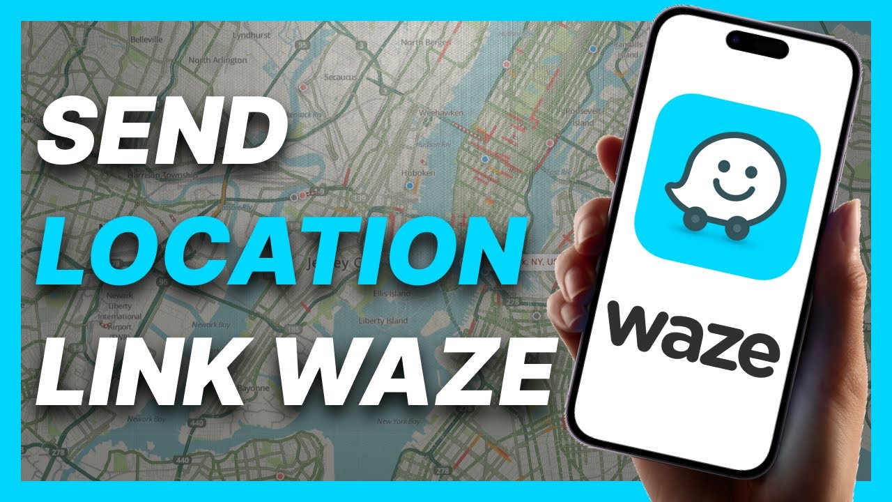 Как отправить ссылку на местоположение Waze (2024)