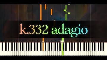 Sonata No. 12 in F major, K. 332 – 2. Adagio || MOZART