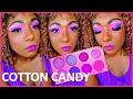 BH Cosmetics Sweet Shoppe - Cotton Candy Eye Look || Pink & Purple Cut Crease