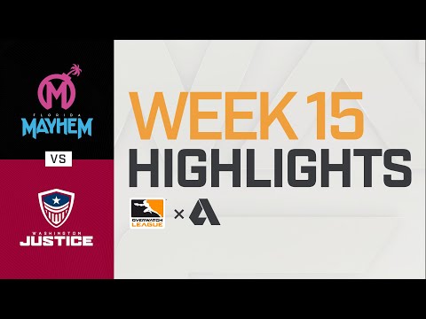 Akshon Highlights | Florida Mayhem vs Washington Justice | Week 15 Day 1 | Part 2