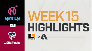 Akshon Highlights | Florida Mayhem vs Washington Justice | Week 15 Day 1 | Part 2