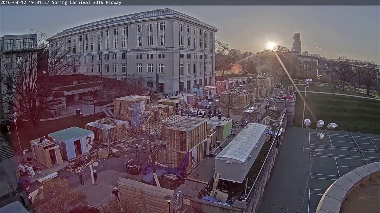 Carnegie Mellon Spring Carnival Midway Timelapse 2016 YouTube