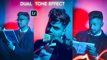 Lightroom Mobile DUAL TONE Color effect Photo editing tutorial - Taukeer Editz