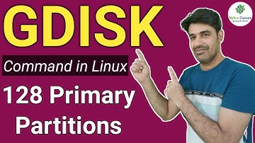 Partities maken en beheren met behulp van de GUID-partitietabel (GPT) in Linux | Nehra-klassen