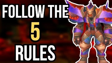 5 Tanking Rules You MUST Follow | WoW Classic