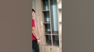 Giao Lắp Tủ Quần Áo Cửa Lùa Gỗ Mdf Melamine Màu Xám | Nội Thất Viva