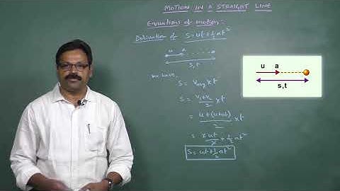 CBSE XI PHYSICS LESSON10 MOTION IN STRAIGHT LINE EQUATIONS OF MOTION PART 09  | BRAINBOX SCHOOL