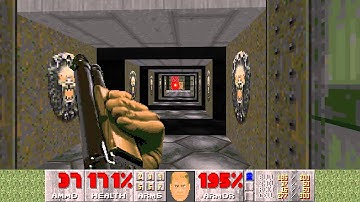 The Ultimate Doom - E3M3 - Pandemonium - UV Difficulty [HD]