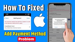Famous 😢 how to fix your payment method was declined on iPhone | your payment method was declined iphone Net Worth