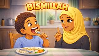 Say Bismillah Before Eating 🍽️ | Islamic Story for Kids
