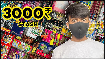 DIWALI CRACKERS STASH in 3000₹ | Diwali Crackers 2023 | diwali 2023 #jaychandna2.0
