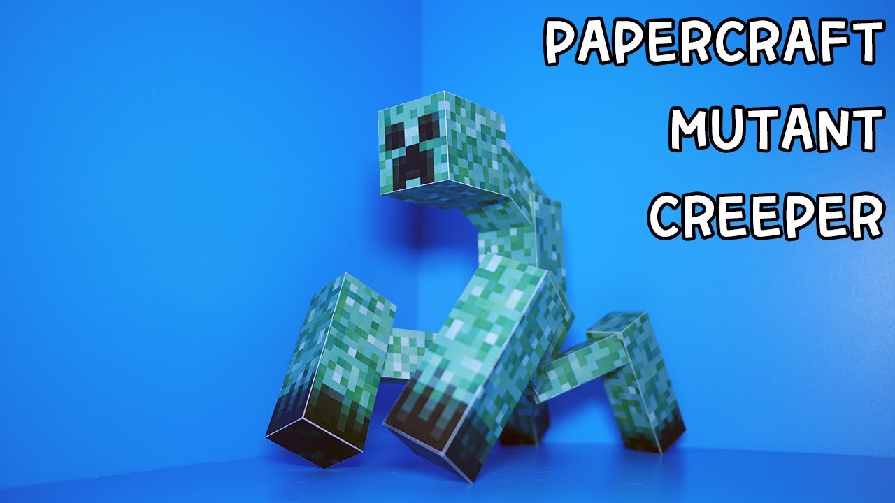 Minecraft Mutant Skeleton Pixel Papercraft Download - Minecraft