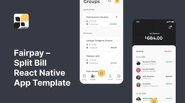 Fairpay – Split Bill React Native App Template