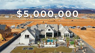 THE MOST EPIC POOL PARTY HOUSE TOUR!! | $5M Utah MEGA MANSION with Classy Designs and INSANE POOL!!