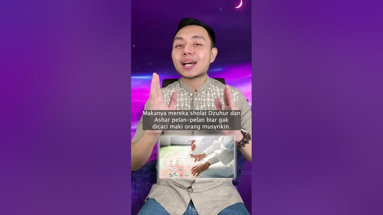 Kenapa sholat Dzuhur dan Ashar gak ada suaranya? #shorts