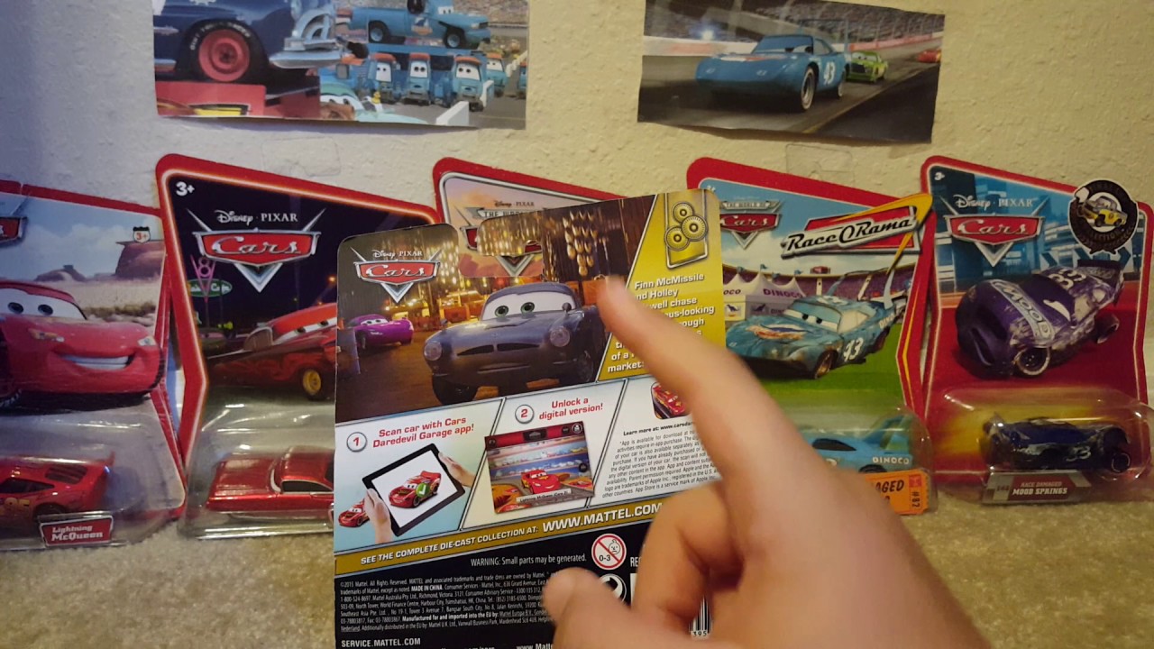 Pixar Cars 2016 Paris Parts Market Tomber - YouTube