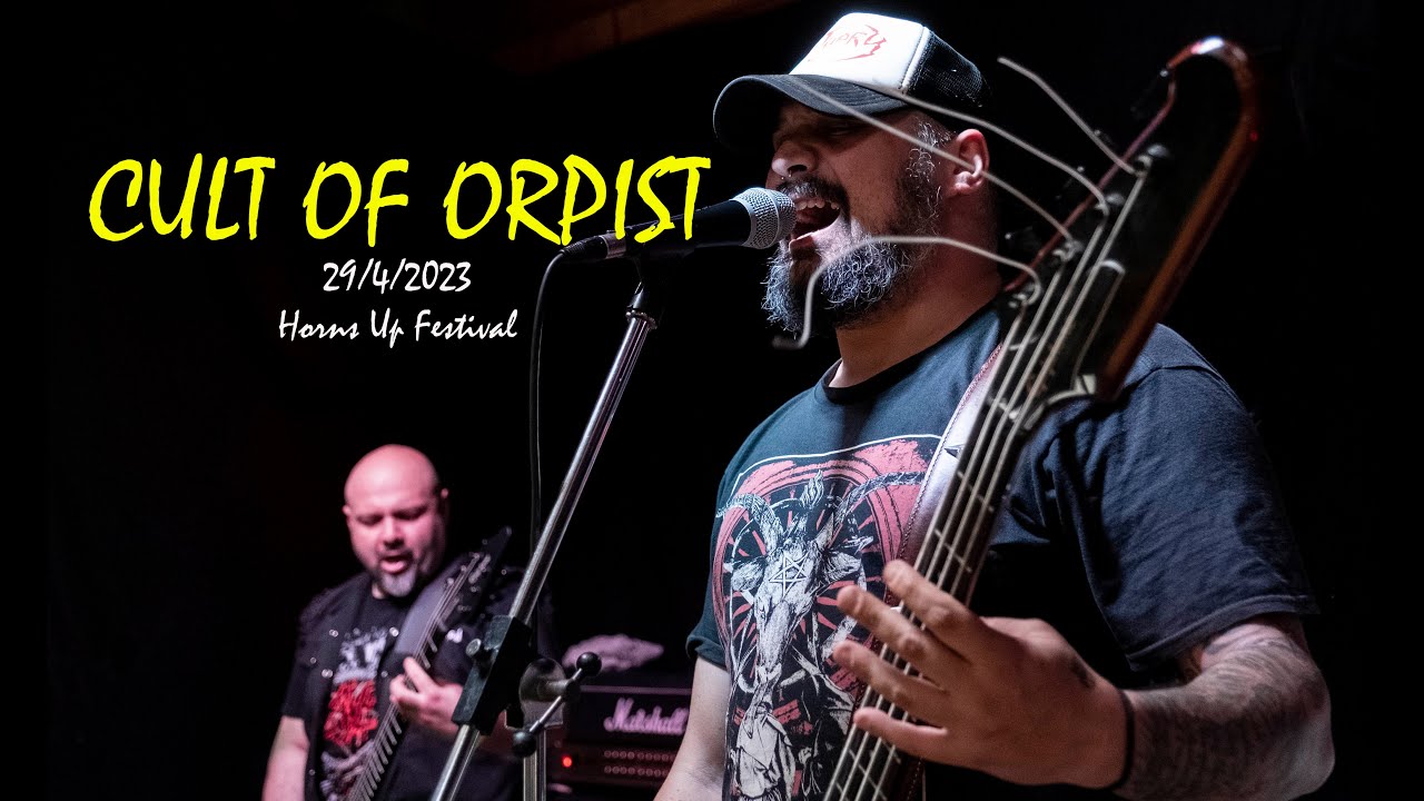 CULT OF ORPIST dogs of war Horns Up Festival (Trikala, Greece 29/4