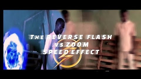 THE REVERSE FLASH VS ZOOM SPEED, SPEED MIRAGE AND TIME REMINANT EFFECT. #KINEMASTER #ZOOM_FLASH